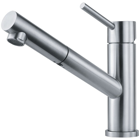 Franke Pull-Out Mixer Tap - Stainless Steel Finish - 15 Year Warranty - 5 Star Water Rating - TA9201