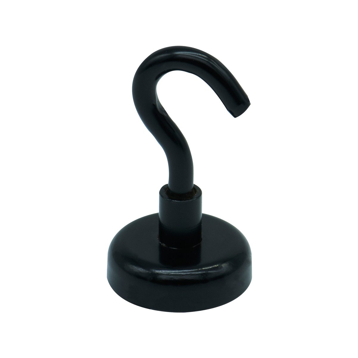 Arlec 25mm Black Magnetic Metal Gutter Hooks 5 Pack