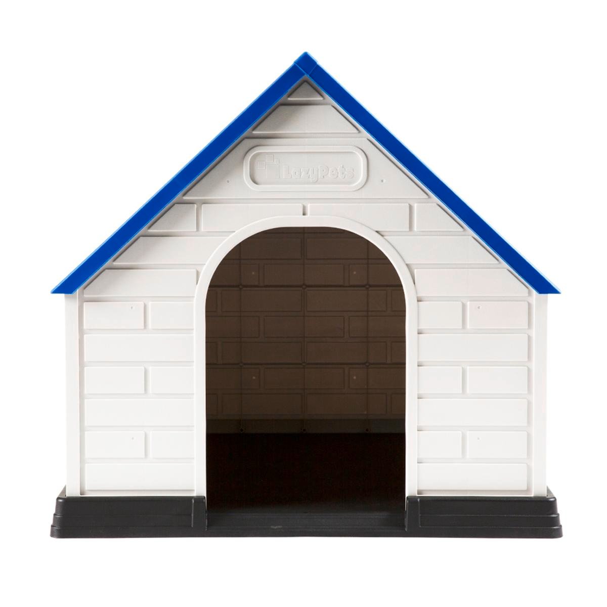 LazyPets Large Dog Home 87 x 92 x 86cm Plastic Elevated Design - SuperSaverAU - view 1
