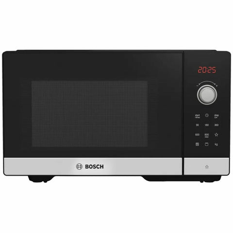 Bosch Series 2 Freestanding Microwave with Grill - 25L, 800W, Stainless Steel Trim - FEL053MS2A