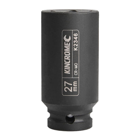 Kincrome 27mm Deep Impact Socket Cr-Mo Steel Durable Design - SuperSaverAU - view 1