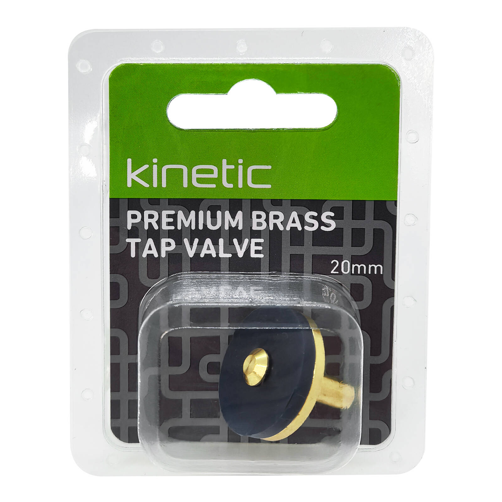 Kinetic 20mm Brass Premium Tap Valve