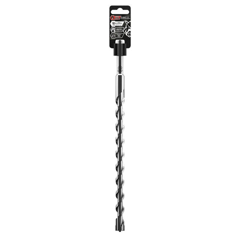 Full Boar 4 Cut Tip Drill Bit - 16mm x 310mm - Carbide - Concrete Use - SuperSaverAU - view 1