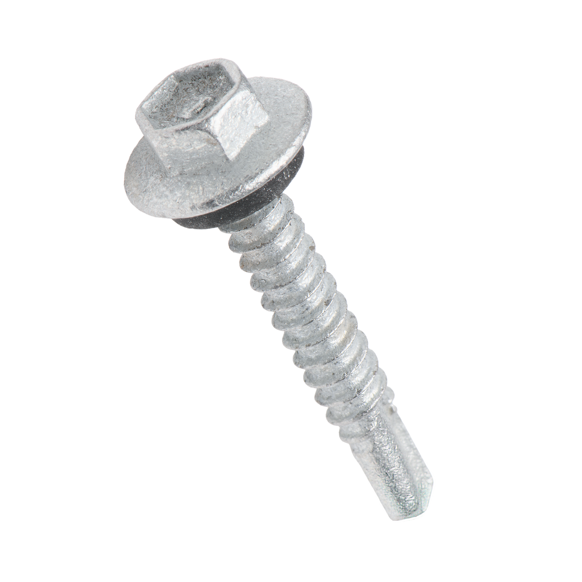 Buildex 12G x 35mm Class 3 Cladding TEKS Screws with Seal, Hex Head - 10 Pack
