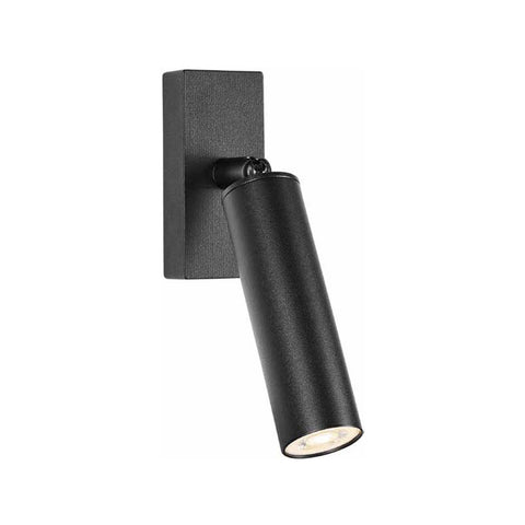 Brilliant Black Artisan 4W Architectural Adjustable Outdoor Wall Light 22584/06