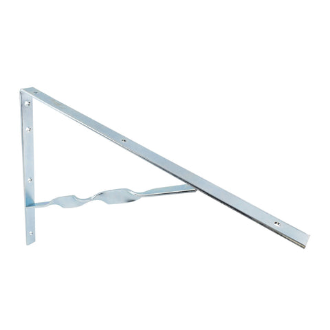 Carinya 500 x 400mm Zinc Plated Steel Heavy Duty Twisted Stay Bracket, 300kg