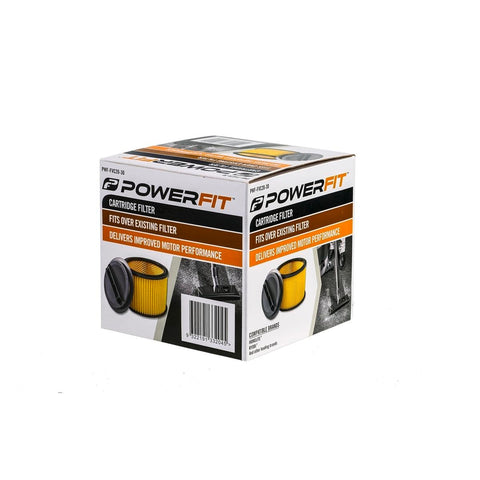Powerfit Cartridge Filter - Replacement - 185mm - Yellow - Improved Efficiency - SuperSaverAU - view 1