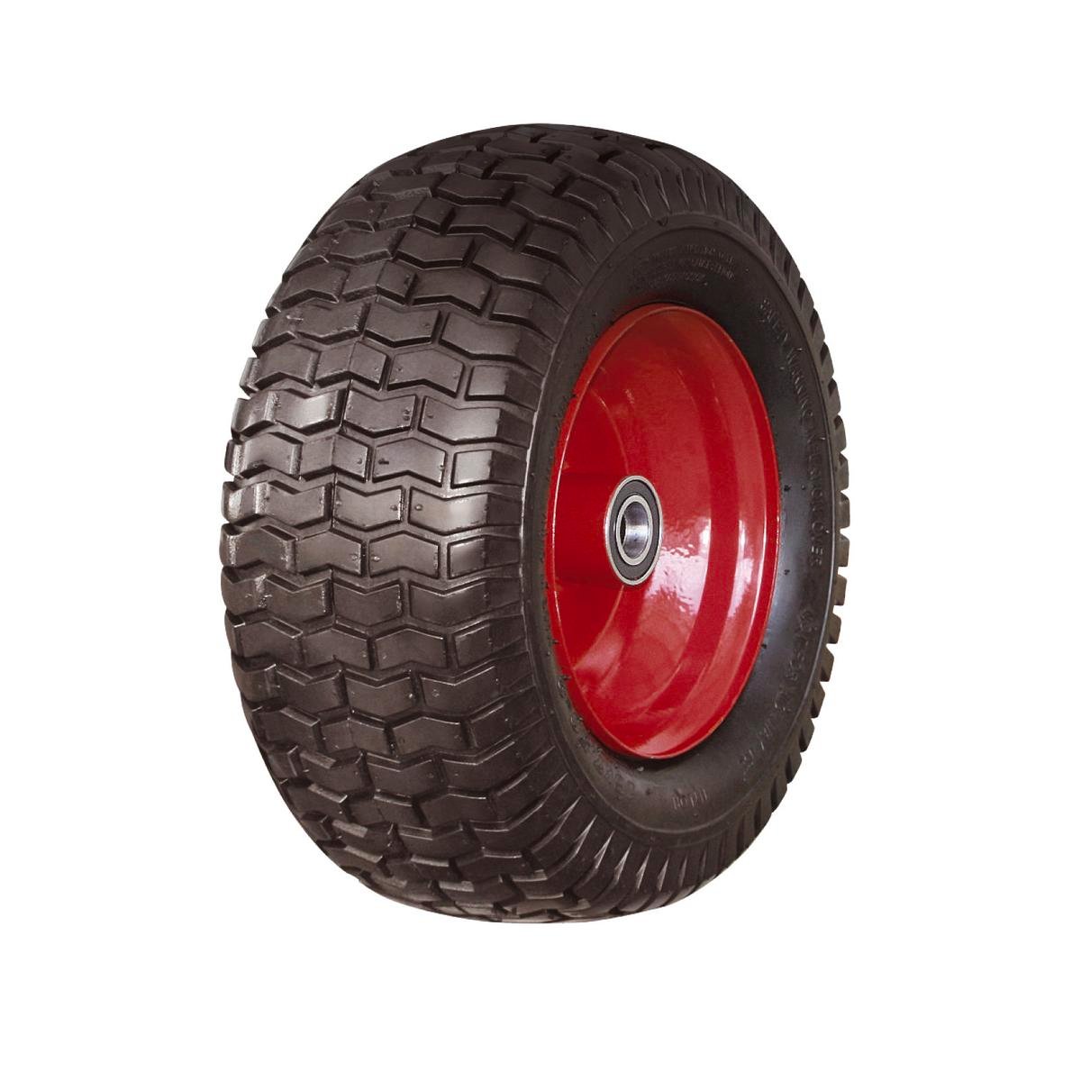 Sherlock Extra Wide Wheelbarrow Wheel, 16x7.50-8, Steel Rim, Pneumatic Rubber Tyre
