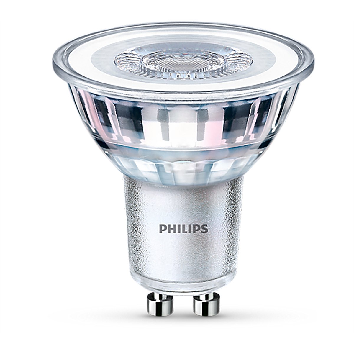 Philips GU10 LED Spot 410lm Warm White 4.6W - 2 Pack