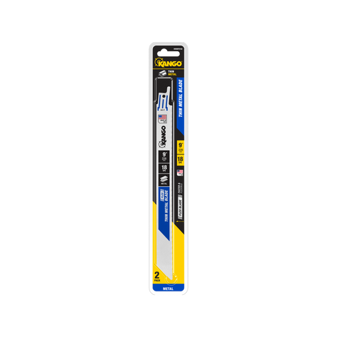 Kango 9" 18 TPI Metal Flex Reciprocating Saw Blades - 2 Pack