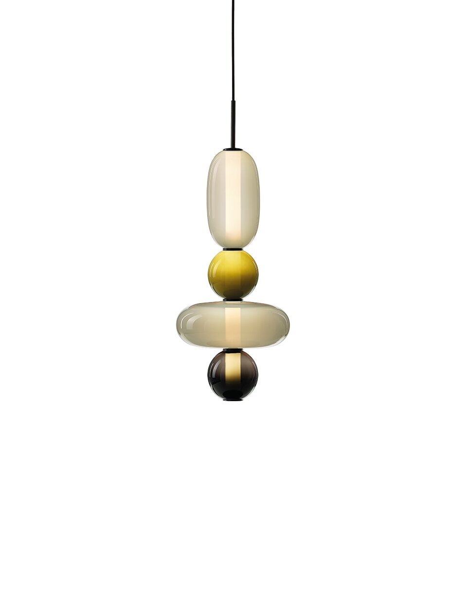 Bomma Pebbles Small Pendant Light - 300mm Wide - Designed by Boris Klimek - 8595610916558