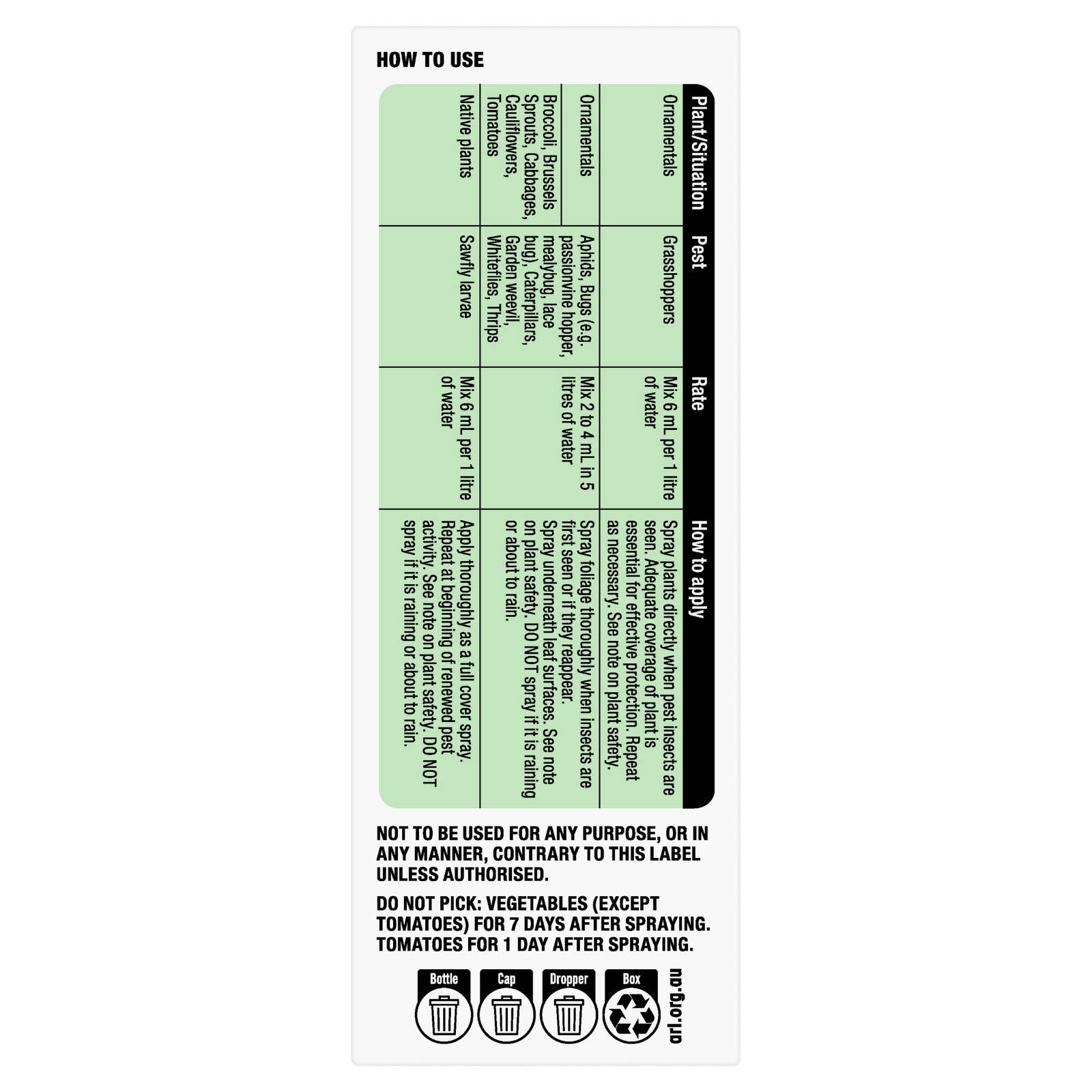 Yates 50ml Advanced Garden Insect Killer Liquid Concentrate
