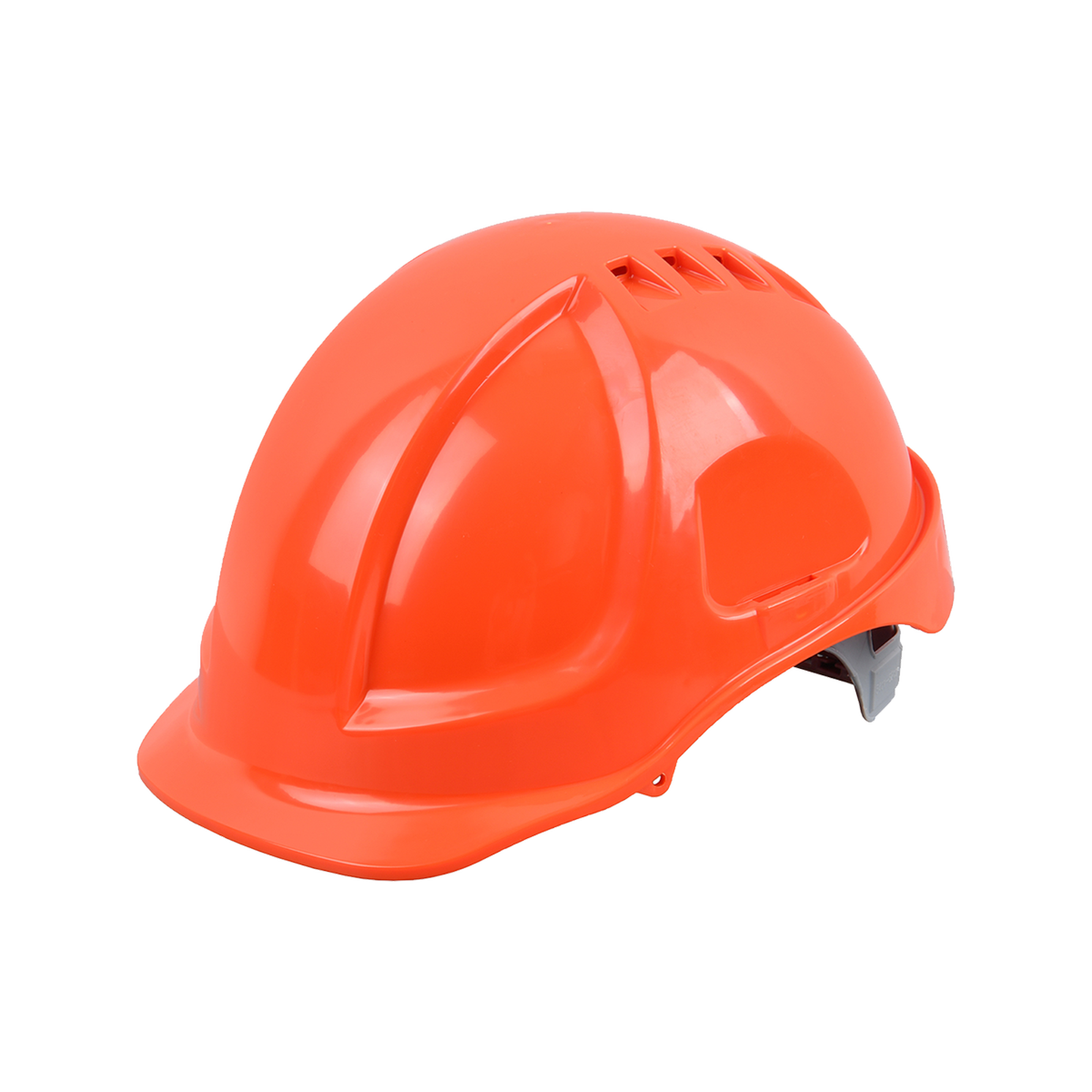 Citeco Orange Vented Safety Helmet with Crown Cooling Vents