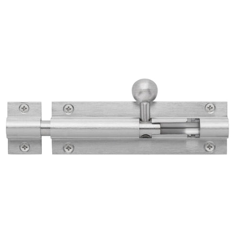 Delf Barrel Bolt 100 x 32 x 9.5mm Satin Chrome - Zinc Alloy