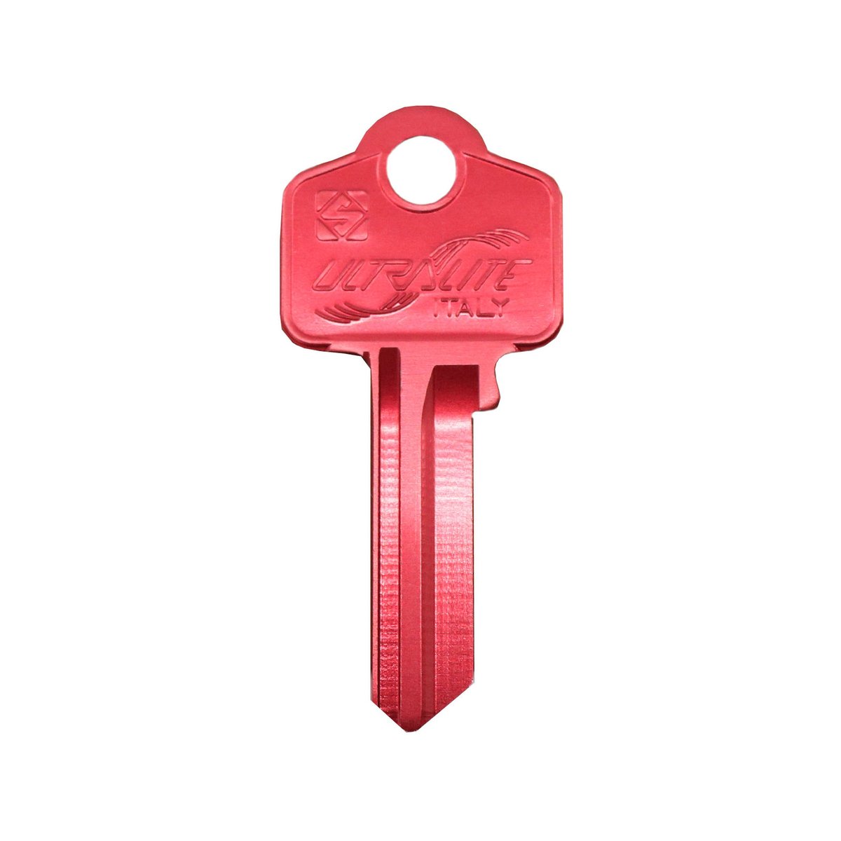 EHI Blank Key - 53mm x 25mm - Aluminium - Red - SuperSaverAU - view 2
