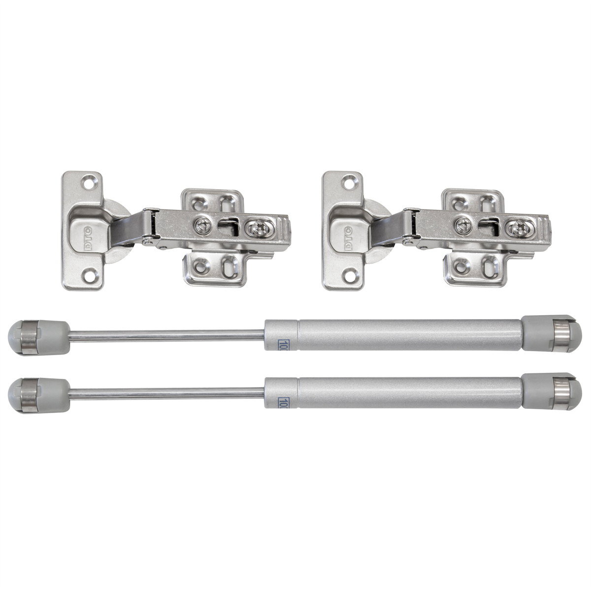 Kaboodle Slimline Nickel Plated Cabinet Hinge Pack