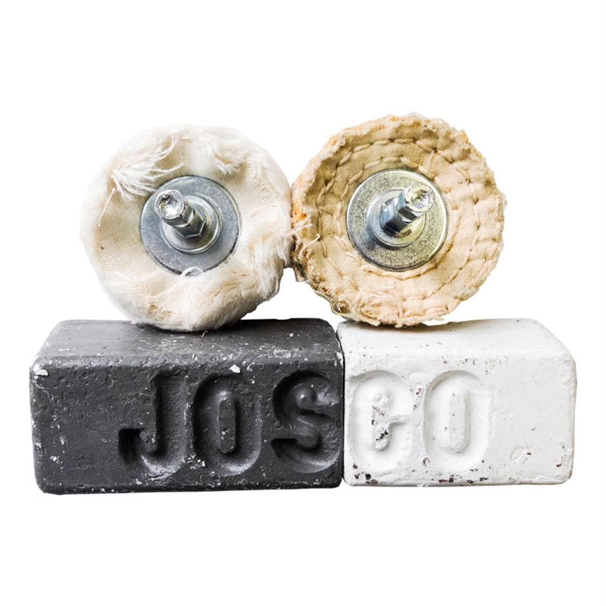 Josco Metal Buff Polish Grinder Accessory Kit, Suits Electric Drill