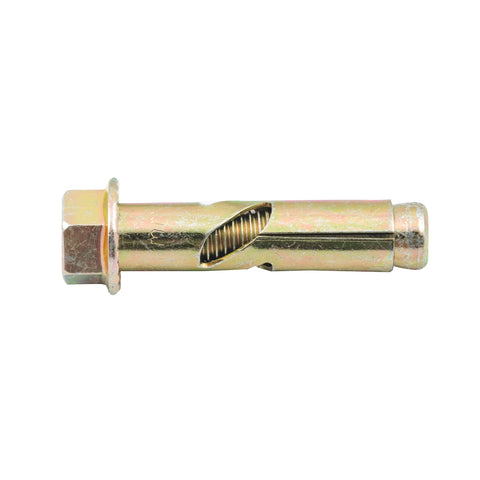 Ramset DynaBolt Plus 12 x 60mm Hex Nut Masonry Sleeve Anchor - Gold Passivated