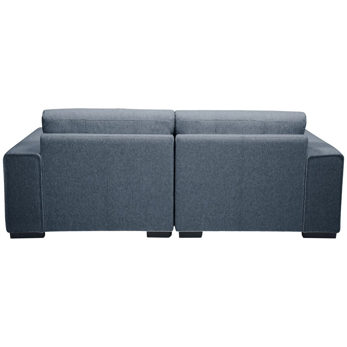 Ostro Furniture Bella 3 seater sofa - dark grey fabric with foam seats and spring support - 25002000