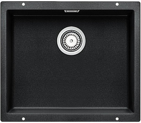 Blanco SUBLINE single bowl undermount sink - granite composite, 38L bowl, overflow - SUBLINE500UK5