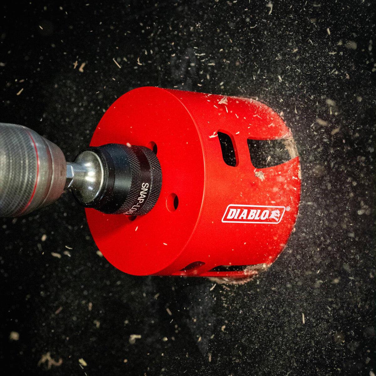 Diablo 35mm Bi-Metal Hole Saw, 60mm Depth, Wood Steel Plastics