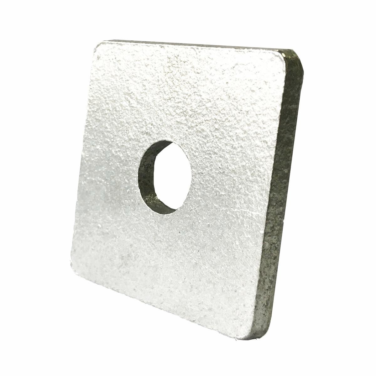 Macsim 50 x 50 x 5mm M16 Galvanised Steel Square Washer Single