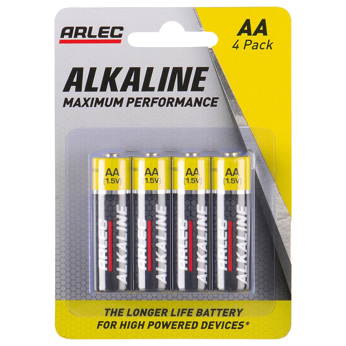 Arlec AA Alkaline Batteries - 4 Pack - Long Lasting - Reliable Power - SuperSaverAU - view 2