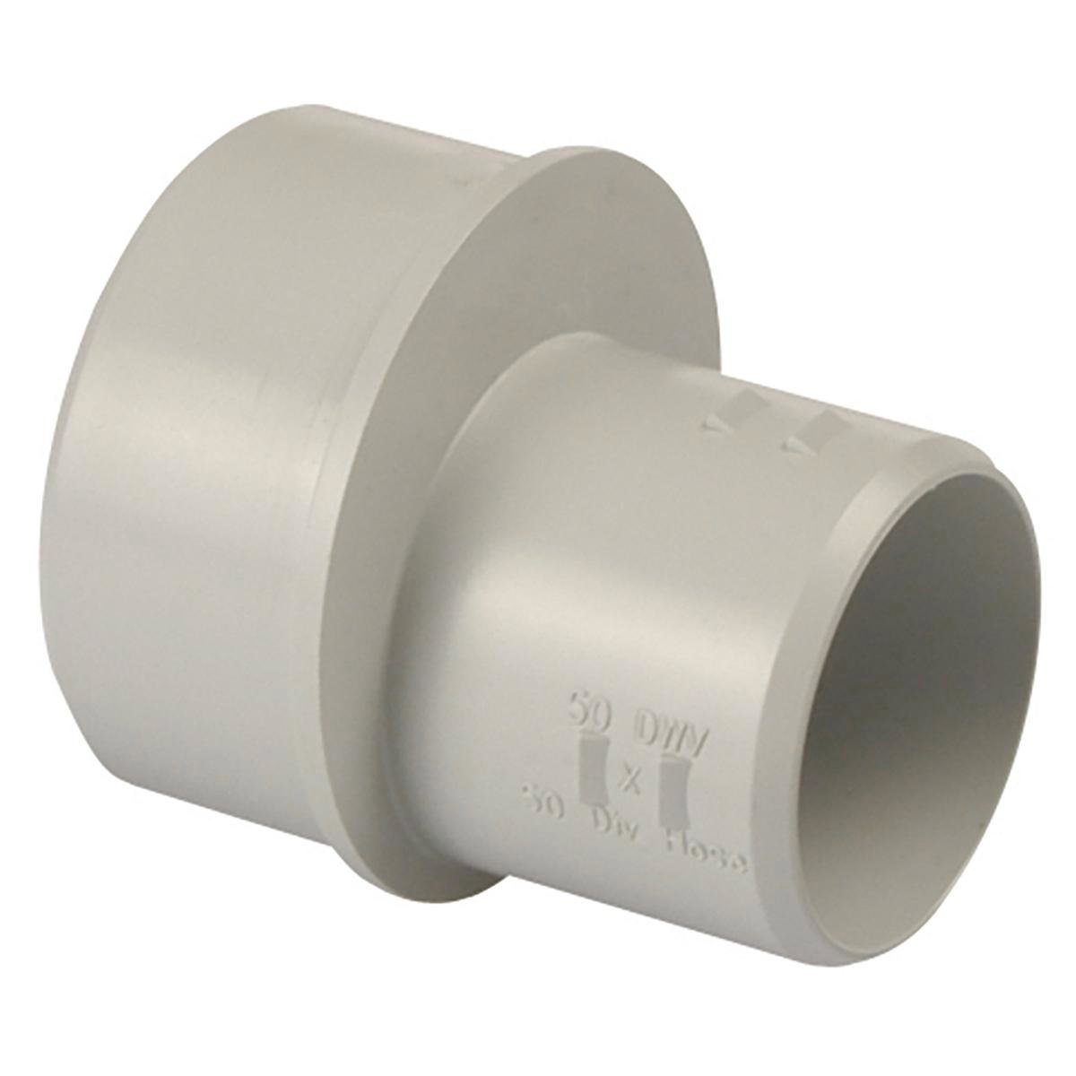 Vinidex 50mm DWV Diverter Hose Adaptor - Plastic - Easy Installation - Grey - SuperSaverAU - view 1