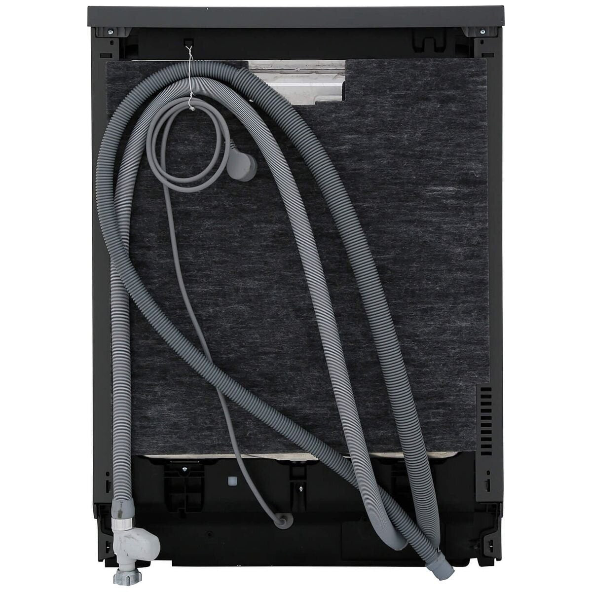 LG 60cm 15 Place QuadWash Freestanding Dishwasher - Matte Black - TrueSteam - Auto Door Opening - XD3A25MB