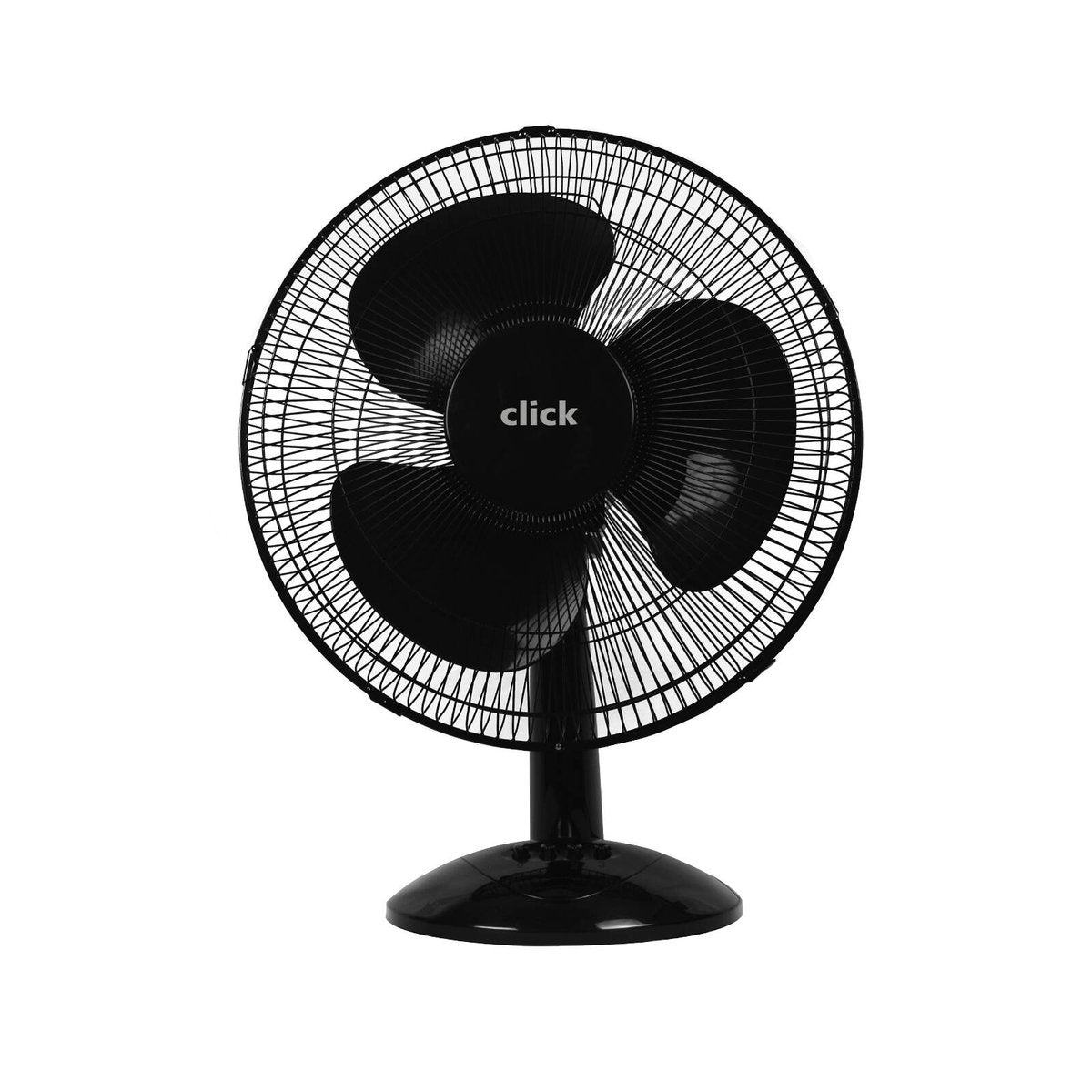 Click 30cm Desk Fan - Adjustable Airflow - Energy Efficient - Black - SuperSaverAU - view 2