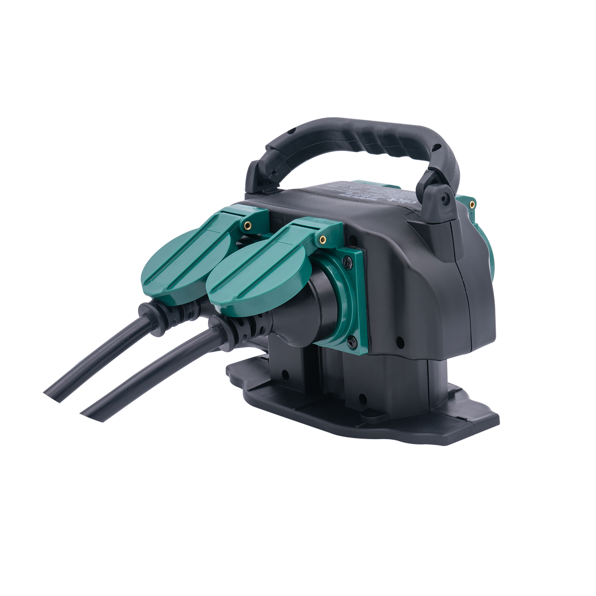Click 4 Outlet Garden Socket with Carry Handle 10A 240V SGS-244A