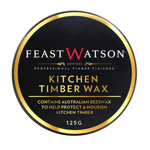 Feast Watson Kitchen Timber Wax - 125g - Oil Based - Water Resistant - SuperSaverAU - view 1