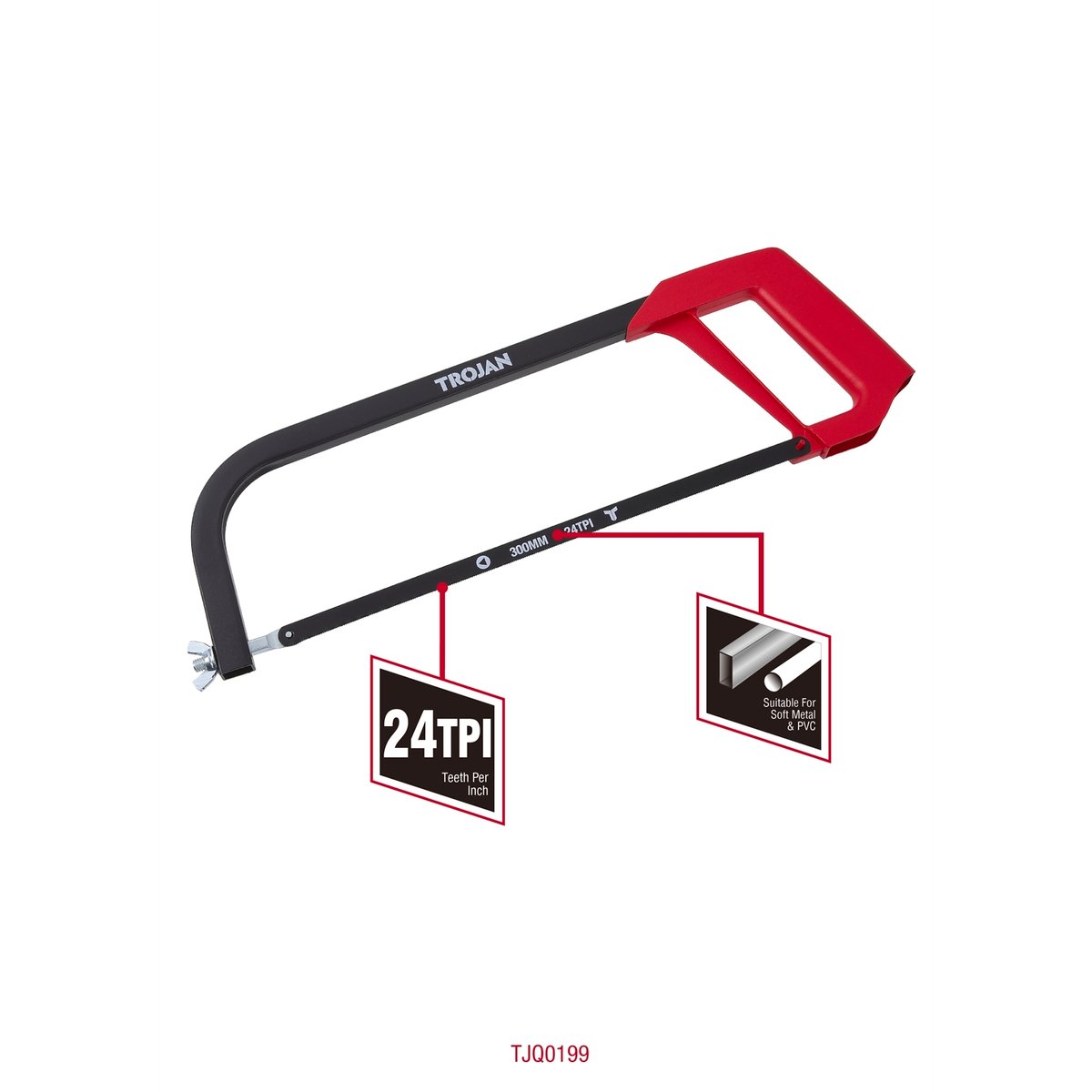 Trojan 300mm Tubular Hack Saw
