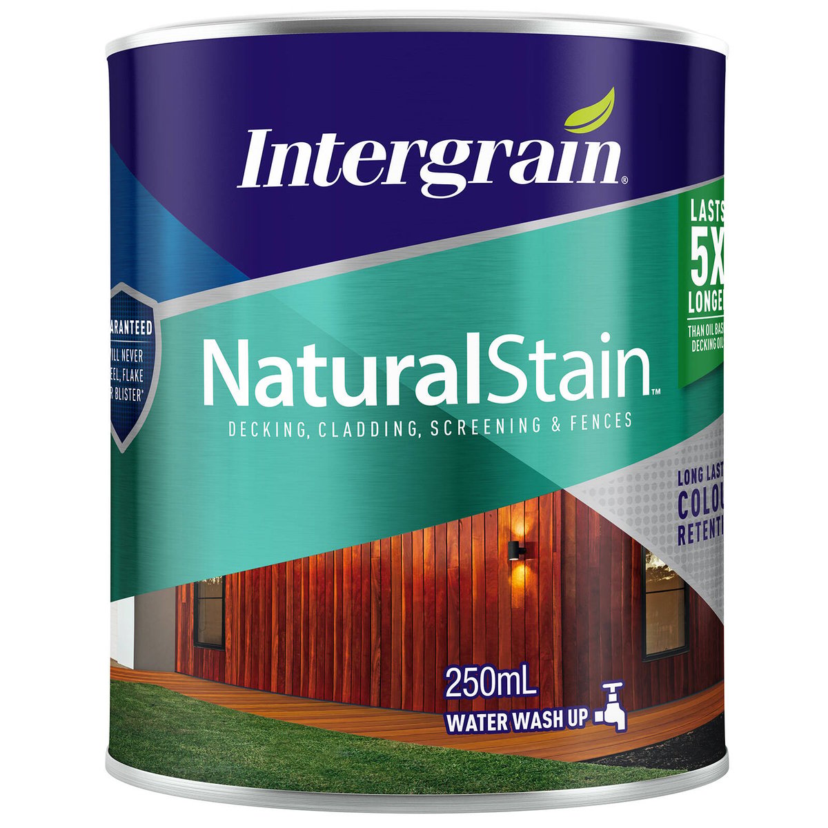 Intergrain 250ml Redwood NaturalStain Timber Stain Water Based