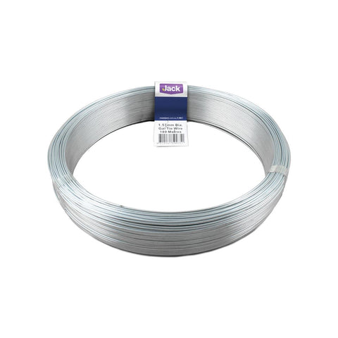 Jack Tie Wire - 1.57mm x 180m - Galvanised - Soft and Easy to Use - SuperSaverAU - view 1