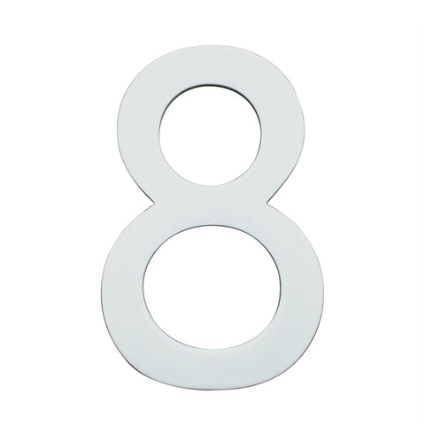Sandleford 90mm Glow In The Dark Acrylic House Number 8 - Weather Resistant