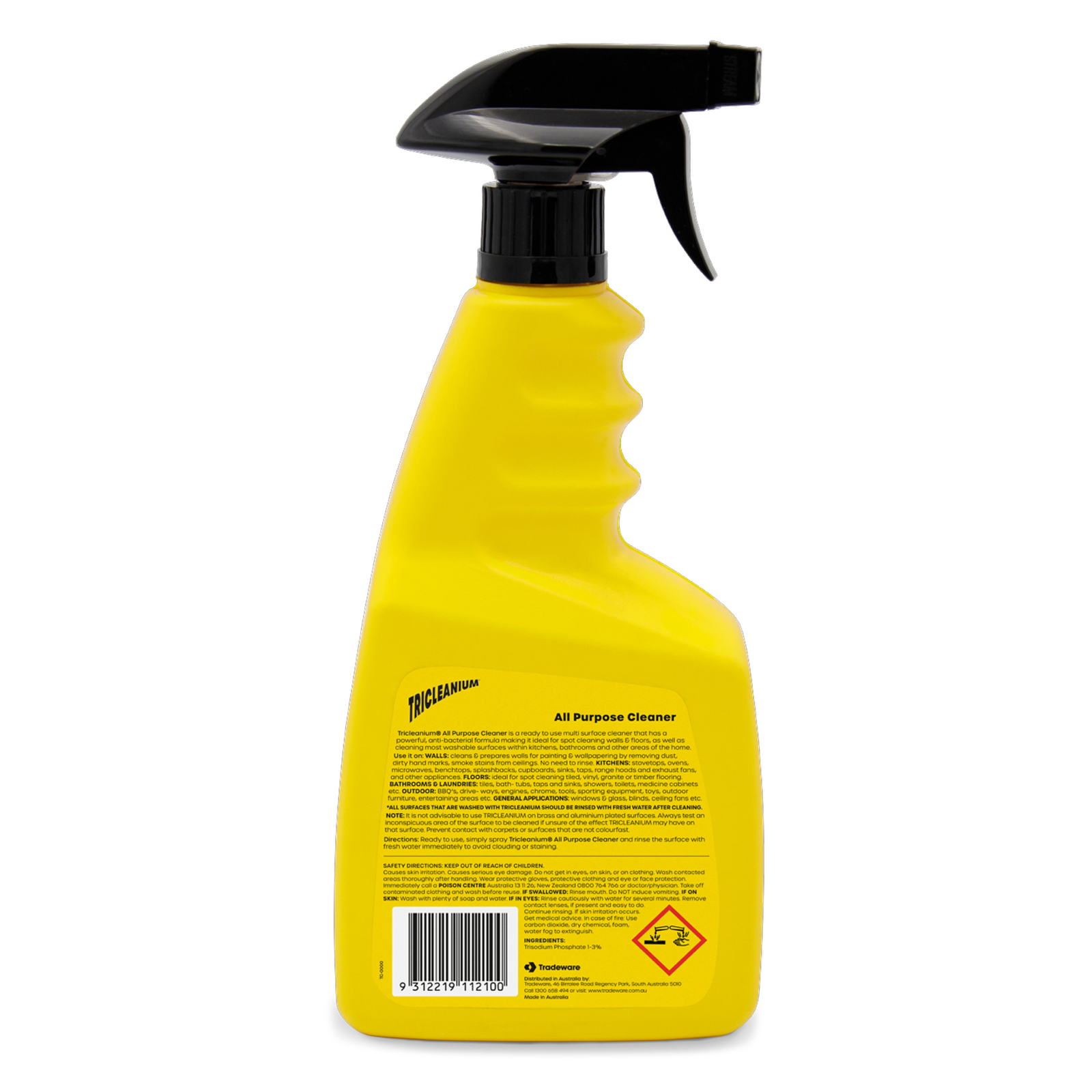 Tricleanium 750ml All Purpose Cleaner - Ready-To-Use Trigger Spray