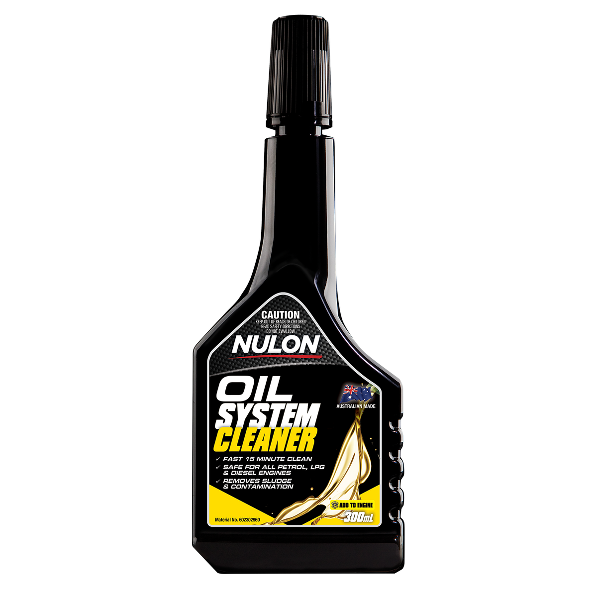 Nulon Oil System Cleaner 300ml - Flushes Sludge & Varnish - Maintains Engine Performance - SuperSaverAU - view 1