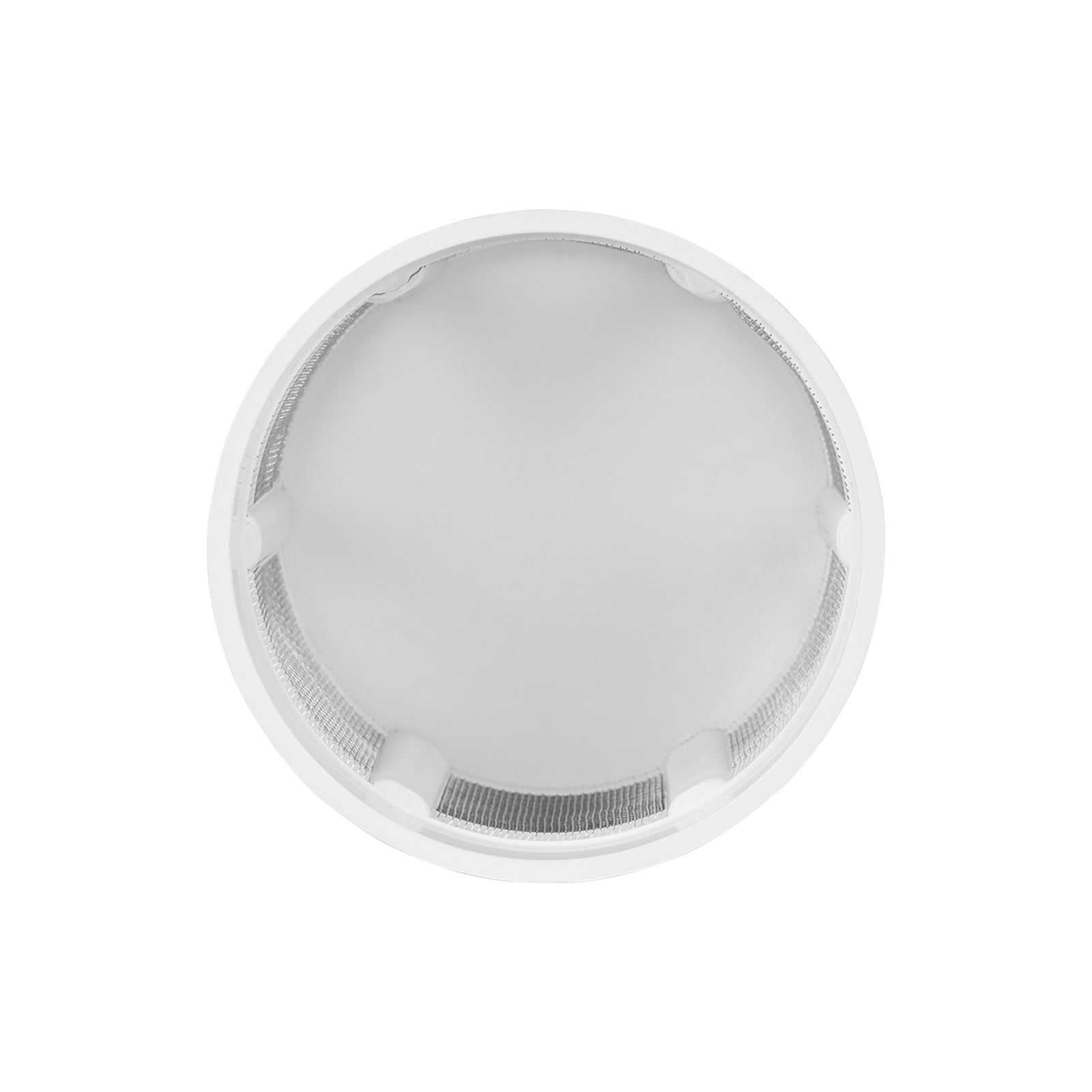 Rain Harvesting 100mm Weatherproof Vent Cowl, White PVC with Stainless Steel Mesh