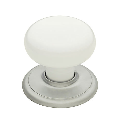 Gainsborough Wardrobe Knobset - 52mm - Aluminium - Satin Chrome - SuperSaverAU - view 1