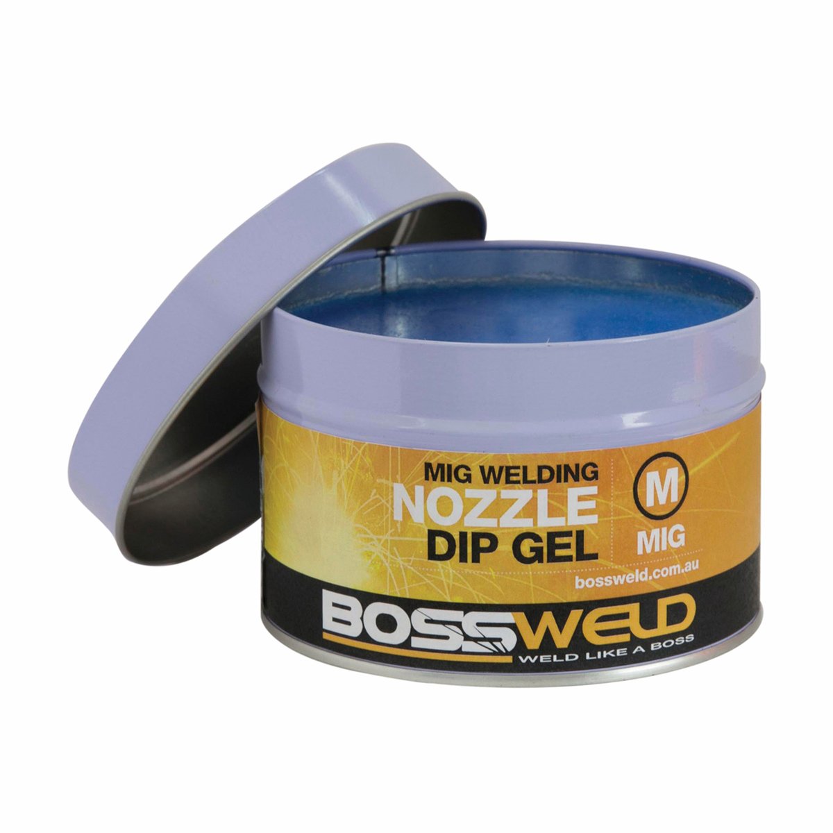 Bossweld 400g Nozzle Dip Gel - Water-Based MIG Anti-Spatter Tin