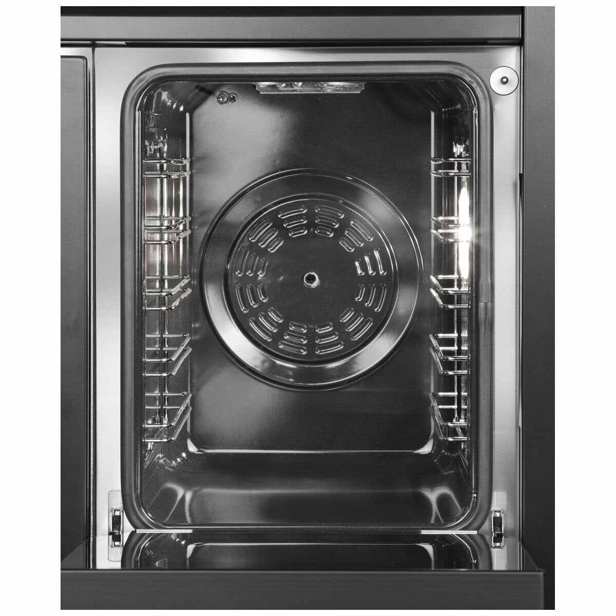 ILVE 90cm Dual Fuel Freestanding Double Oven - Gas and Induction Cooktop, 108L, White - PD09IDWE3WH