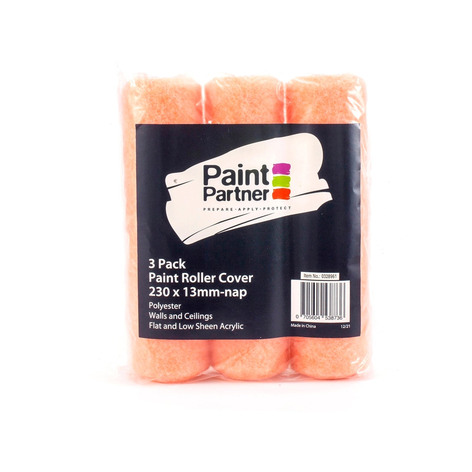 Paint Partner 230mm Paint Roller Cover - 3 Pack - SuperSaverAU - view 1