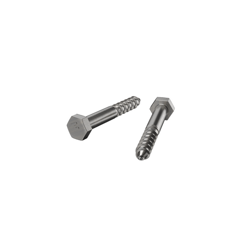 Zenith M10 x 75mm Stainless Steel 304 Hex Head Coach Screw Coarse Thread