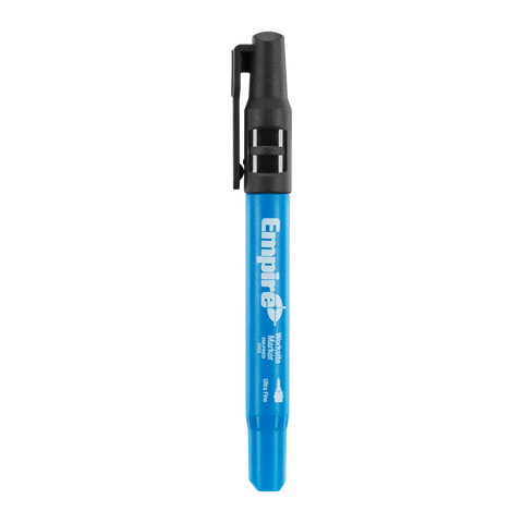 Empire Ultra Fine Black Marker, 0.5mm Tip, Smear-Resistant for Smooth Surfaces