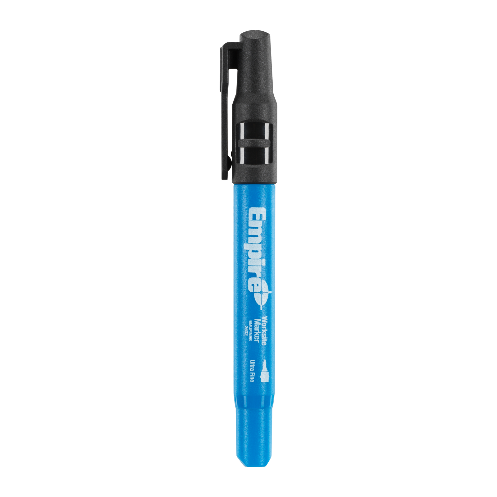 Empire Ultra Fine Black Marker, 0.5mm Tip, Smear-Resistant for Smooth Surfaces