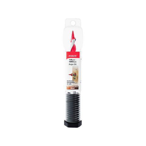 Diablo 14 x 190mm SpeeDemon Wood Auger Bit