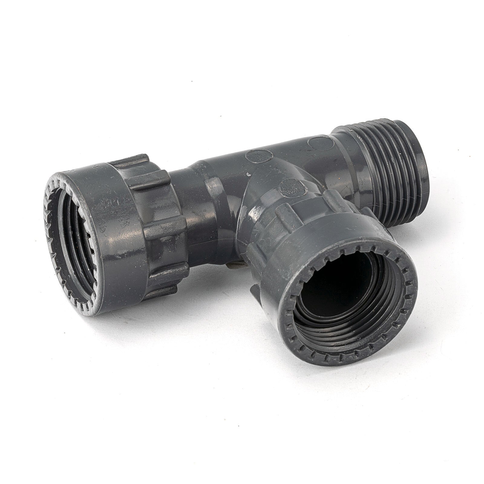 Holman 25mm Poly Irrigation Tee Grey Watertight Pipe Fitting