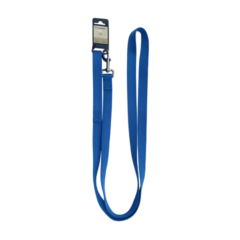 Flamingo Ziggi 200 x 2.5cm Blue Fixed Dog Leash, Nylon