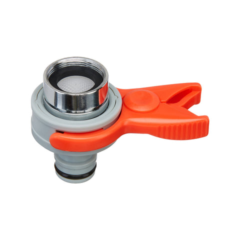 Pope Indoor Tap Adaptor - Metal & ABS Plastic, 12mm Hose Connection, Indoor Use